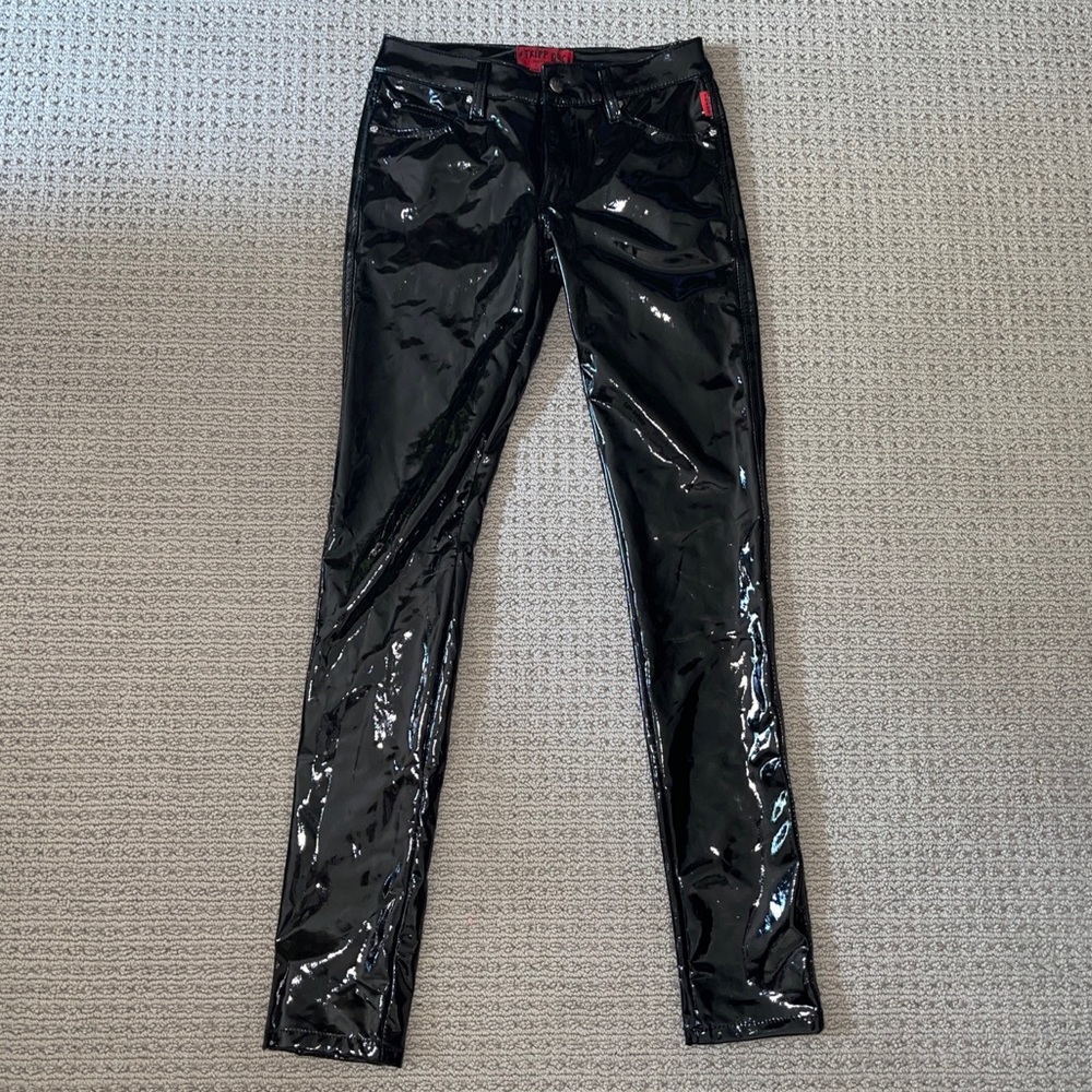 Tripp Nyc Dang Goodman Latex Pants Black 24/0